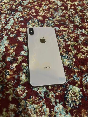 айфоны телефоны: IPhone Xs Max, Б/у, 64 ГБ, Золотой, Защитное стекло, Чехол, 81 %