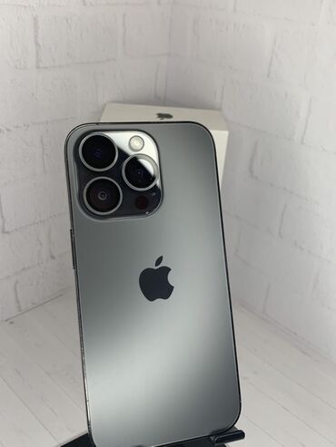 ейрподс про: IPhone 14 Pro, Колдонулган, 128 ГБ, Space Gray, Кабель, 86 %