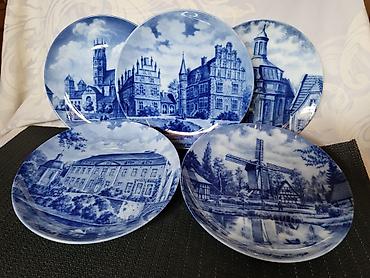 tupperware panorama set: Tanjiri novi za na zid Berlin dizajn iz 70ih.godina. Novi tanjiri za — 1