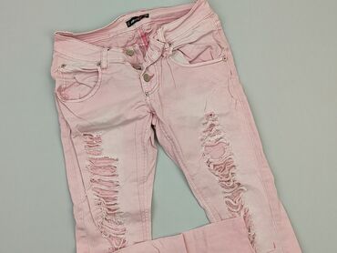 różowe t shirty: Jeans, FBsister, XS (EU 34), condition - Good