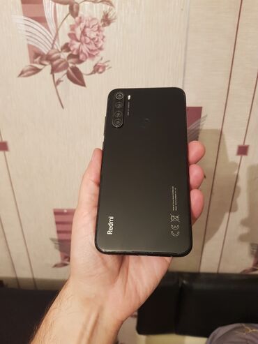 телефоны в бишкеке бу: Redmi Note 8 (2021), 64 GB, rəng - Qara, Zəmanət, Sensor, Barmaq izi