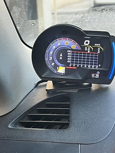 masin manitor: Avtomobil üçün OBD-II çoxfunksiyalı rəqəmsal göstərici (HUD/monitor) — 2