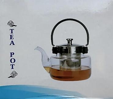 Čajnici: Stakleni čajnik sa infuzerom 1000ml NOVO. Opis proizvoda: Infuzer za — 12