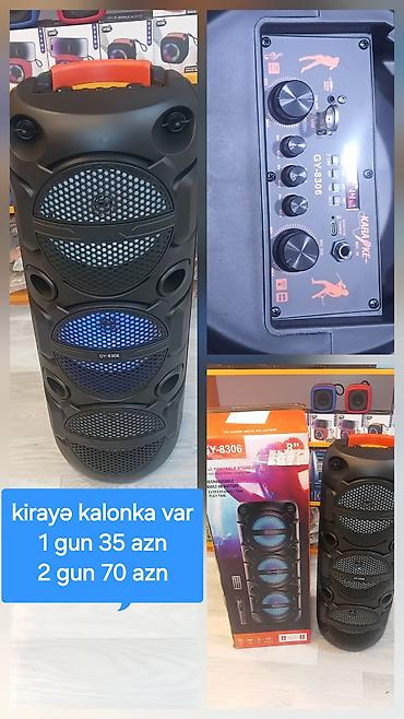 Karaoke funksiyalı daşına bilən səs gücləndirici – GY-8306. - 3 ədəd lalafo.az -da Karaoke funksiyalı daşına bilən səs gücləndirici – GY-8306. - 3 ədəd