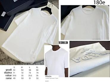 Majice: Men's T-shirt Prada, bоја - Zelena — 13