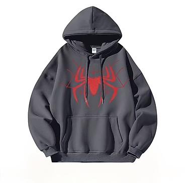 tuklu geyim: 🕷️ Spider-Man printli huddi Spider-Man dizaynlı, gündəlik istifadə — 6