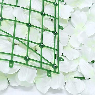 Baštenska dekoracija: Dekorativna ograda od veštačkog cveća 3x1m ? Ulepšajte svoju terasu — 7