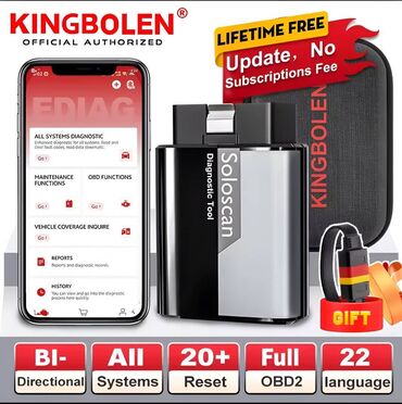 Alati za automobile: Novo - KINGBOLEN SOLOSCAN OBD2 Bluetooth 20+ Reseta + Kabel Novo - — 2
