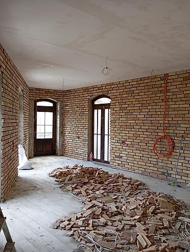 Fasad işləri: Kabançik Ustası – peşəkar daş üzlük və dekorativ fasad işləri — 10