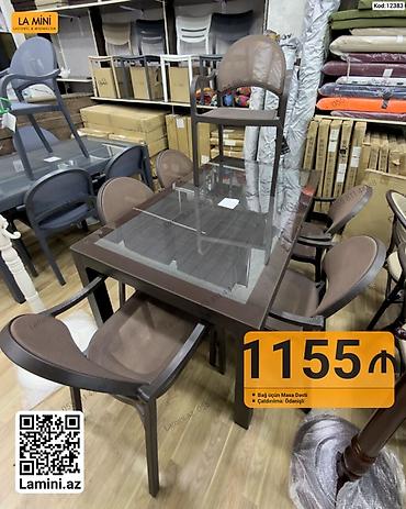 ucuz bağ evleri: Bağ üçün masa dəsti - Kod: 12383 - Brend: La Mini (lamini.az) - — 1