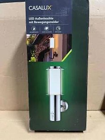 lavanda sadnice: CASALUX LED spoljašnja zidna lampa sa senzorom pokreta - Tip: LED — 7