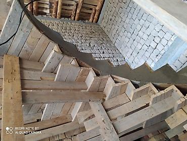 Обшивка лестниц: Леснитса тепкич куямиз бетондан — 19