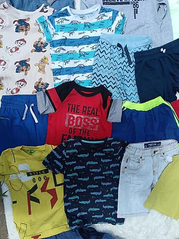 Paketi dečije odeće: Veliki paket dečije garderobe za dečaka (otprilike 4–5 god preko 40 — 12