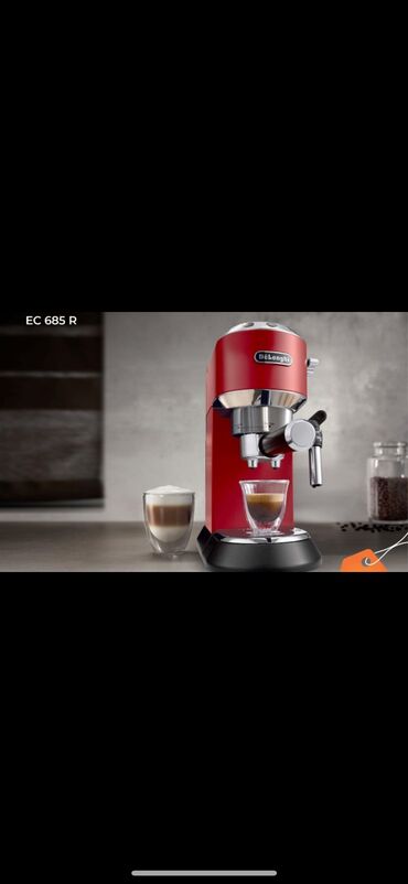 kofe biznesi: DeLonghi coffe aparati ela veziyyetdedir. Cox az istifade olunub . Hal