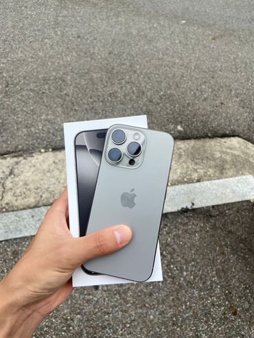 бокс для фотографий: IPhone 15 Pro, Natural Titanium, Куту