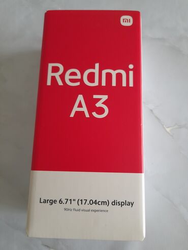 телефон редми а1: Redmi, Redmi A3, 128 ГБ, түсү - Кара