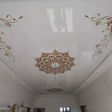 Натяжной потолок: Натяжной потолок Глянцевое, Матовое, 3D потолки Гарантия, Бесплатная консультация, Бесплатный замер — 7