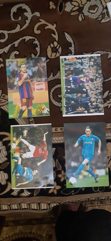 Digər kitablar və jurnallar: Barselona futbol şəkilləri.405 ədəddir — 15