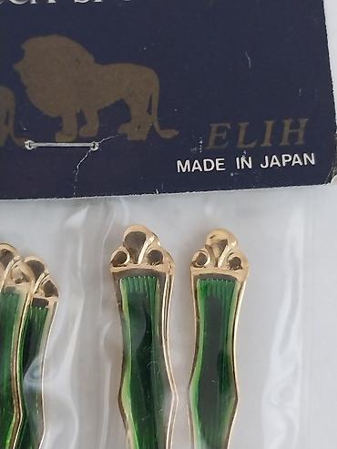 Qab-qacaq və mətbəx ləvazimatları: Məhsul: Gold Plated MOCCA SPOON – ELIH, Made in Japan - Dəst: 4 ədəd — 3