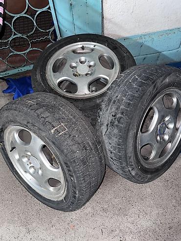 215 65 16 с: Комплект из 4 колёс для Mercedes-Benz. Состав: - Литые диски 16" — 3