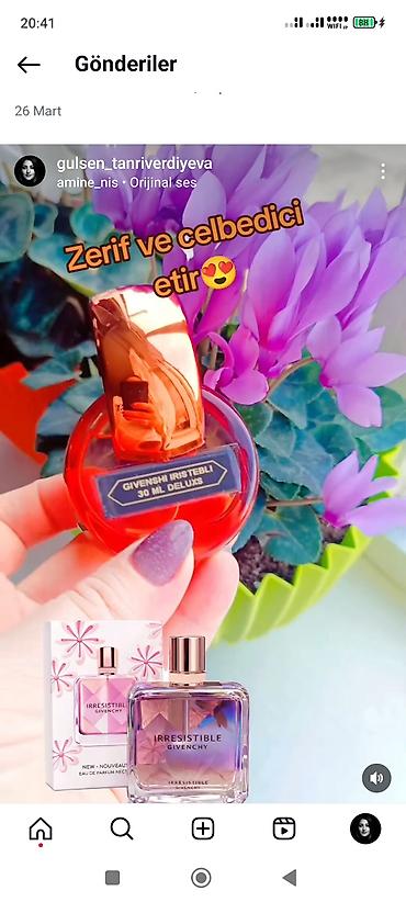 la parretta parfums: Qadın ətirləri – 30 ml Deluxs kolleksiyası - İrresistible (Givenchy — 1