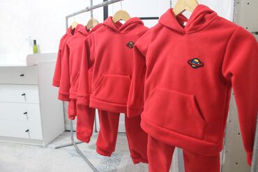 модный пиджак: Комплект, цвет - Красный, Новый
