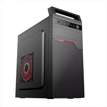 руль для компьютера: Корпус ATX mini Gaxme Black/Red c ручкой