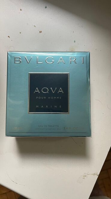 Парфюмерия: BVLGARI AQVA MARINE 100ml Оригинал! Новая запечатана Бренд: BVLGARI