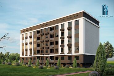 дом 100кв метров 4 комнаты район гостиницы ряжом 12 школа: Курулуп жатат, 2 бөлмө, 60 кв. м