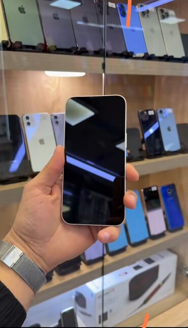 Apple iPhone: IPhone 13, 128 GB, Ağ, Zəmanət