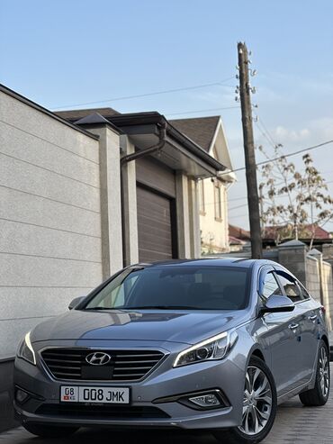 серый hyundai: Hyundai Sonata: 2016 г., 2 л, Автомат, Бензин, Седан