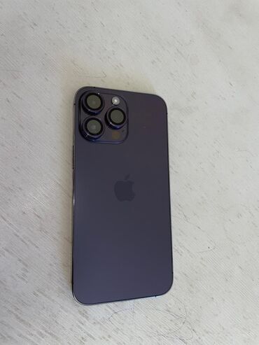 12 про 256 цена бишкек: IPhone 14 Pro Max, Колдонулган, 256 ГБ, Deep Purple, Куту, 89 %