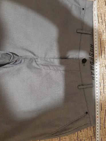 klassik geyim: Yay ucun salvar.tezedi geyinilmeyib.48 raz (L).beli 42sm uzunlugu — 4
