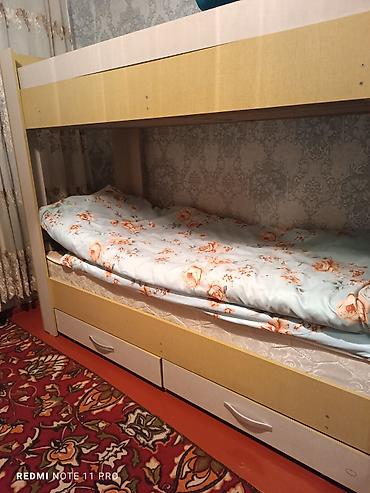 bunk bed: Двухъярусная кровать с ящиками для хранения. - Конструкция: два — 1