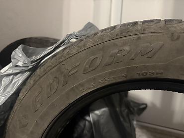 vossen diska: Шины 245 / 55 / R 19, Зима, Б/у, Комплект, Легковые, Китай, Goform — 2