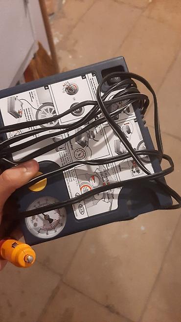 teker hava vuran: Avtomobil üçün portativ hava kompressoru və təkər şişirdici - 12V — 2