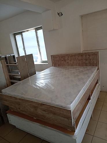Кровати: Двуспальная кровать, Новый, С матрасом, длина - 200 см — 2