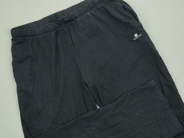 Spodnie: Spodnie 2XL (EU 44), stan - Dobry, wzór - Jednolity kolor, kolor - Niebieski