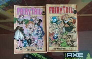 2 Manga fairy tail. Σε άριστη κατάσταση Πωλούνται και ξεχωριστά 8,5