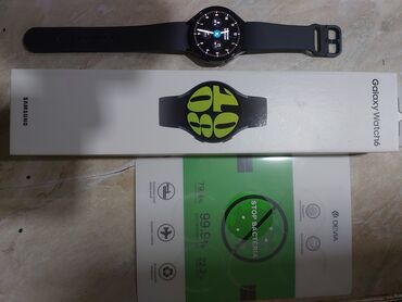 smart saatlar qiymeti kontakt home: İşlənmiş, Smart saat, Samsung, Sensor ekran, rəng - Qara