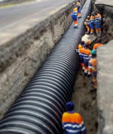 Truba: Su üçün Yeni Plastik Sənayə trubası, Pulsuz çatdırılma, Ödənişli çatdırılma, Ödənişli quraşdırma — 22