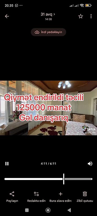 yardımlı: 2 otaqlı, 160 kv. m, Kredit yoxdur, Orta təmir — 3
