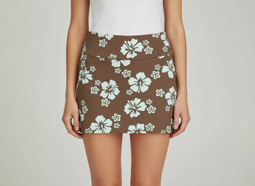 spódnice rozkloszowane plisowane: H&M Divided, Women`s skirt, size 2XS