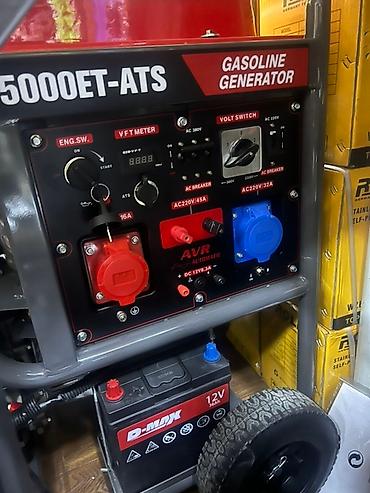 Генераторы: Бензиновый генератор D-MAX DM15000ET- ATS мощностью 12 кВт — 4