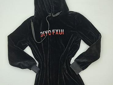 welurowy kombinezon h: Velour, Bluza z kapturem damska, rozmiar M — 1