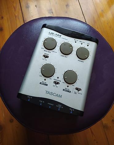 gitara simləri: Çatdırılma qiymətə daxildir!!! Tascam US-144 USB Audio Interface — 5