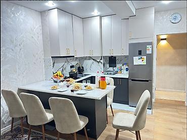 flat osh: 2 комнаты, 55 м², Восток-5 мкр Элитка, 4 этаж, Евроремонт — 8