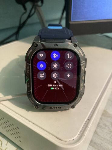 Smart saatlar: Smart saat, Smart, Suya davamlı, rəng - Mavi — 28