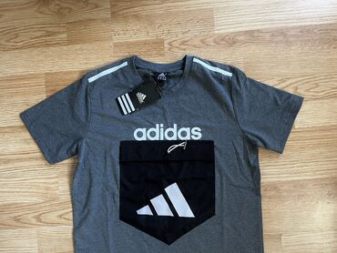 dri fit majice: Adidas, M (EU 38), bоја - Siva