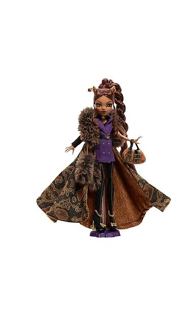 oyuncaqlar qiz ucun: Monster High Doll, Clawdeen Wolf House of Wolf Collectible with Faux — 1